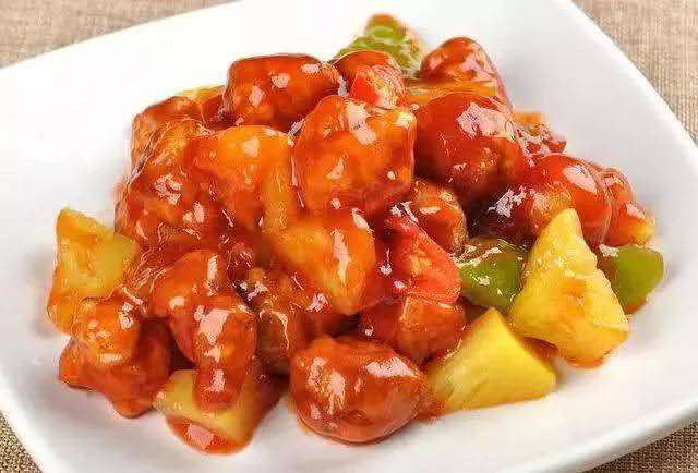 菠萝咕唠鸡