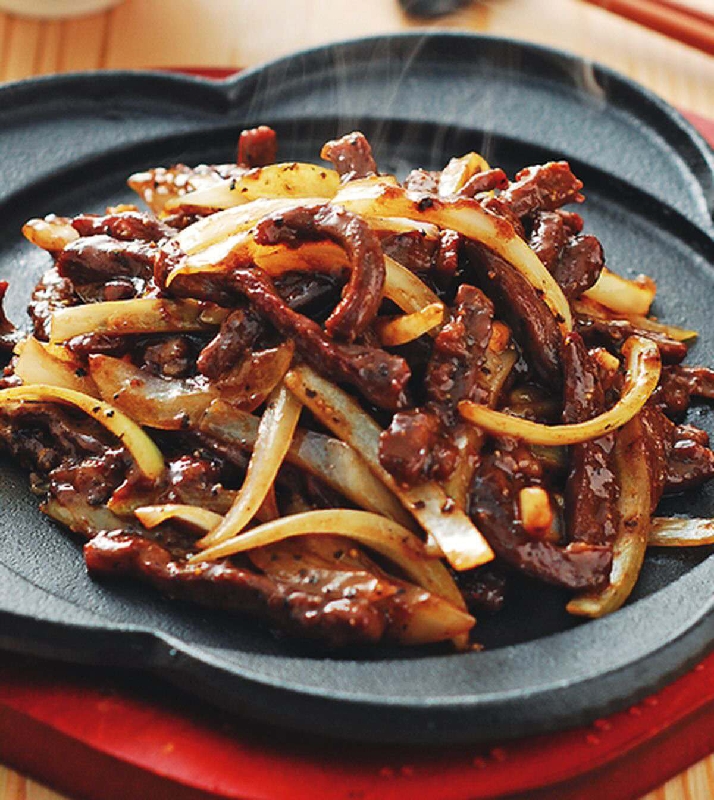 洋葱炒牛肉