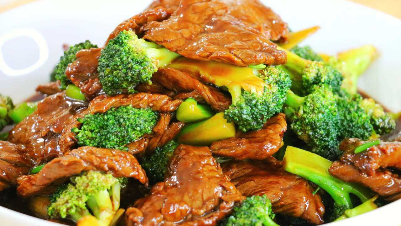 西兰花牛肉 Brocoli au boeuf