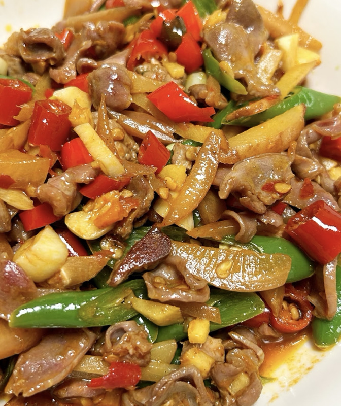 招牌黔江鸡杂🌶️🌶️🌶️来巴黎必吃的麻辣诱惑吃货美食，固定中辣以上！不能吃辣的请选择其它菜品！