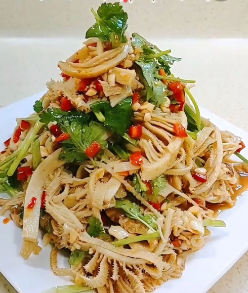 凉拌红油牛百叶