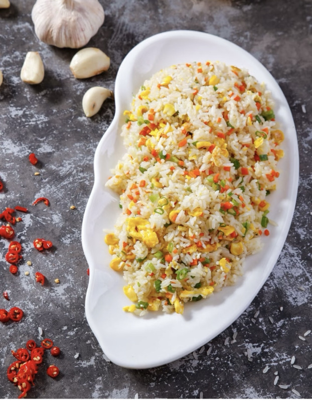 广东炒饭 Riz cantonais avec porc 