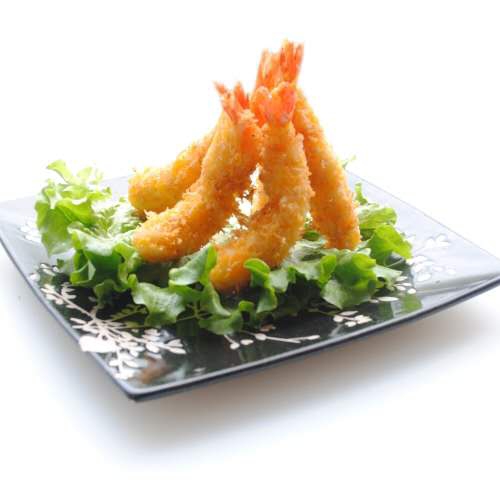 天妇罗炸虾 Tempura aux crevettes frites 4pcs 