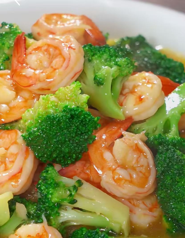 西兰花虾球 Boulettes de crevettes au brocoli