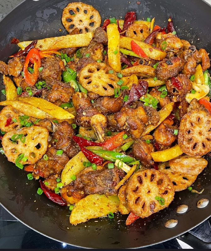 双人麻辣香锅（含主食面，两种荤菜需要选择）