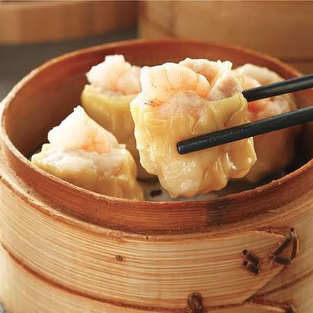  虾烧麦Bouchées aux crevettes