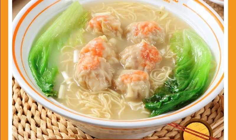 虾云吞汤面