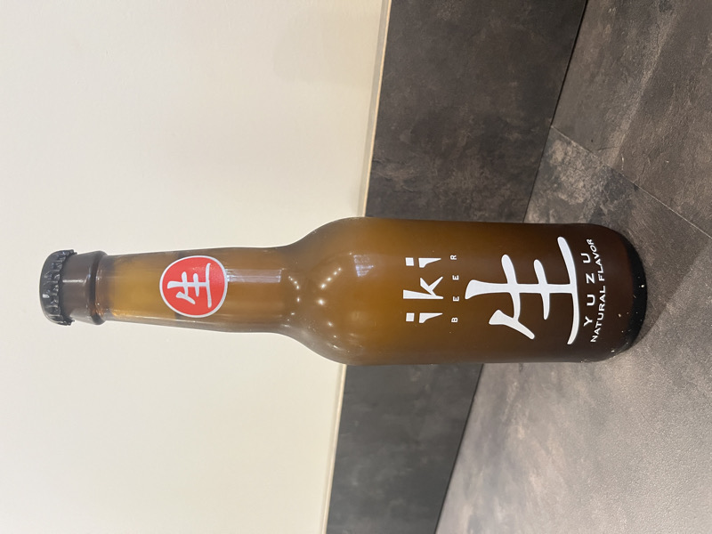 Bière IKI yuzu & thé vert 🇯🇵 BIO 🌱