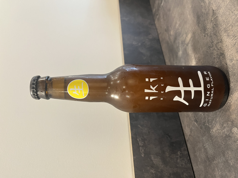 Bière IKI ginger & thé vert 🇯🇵 BIO 🌱