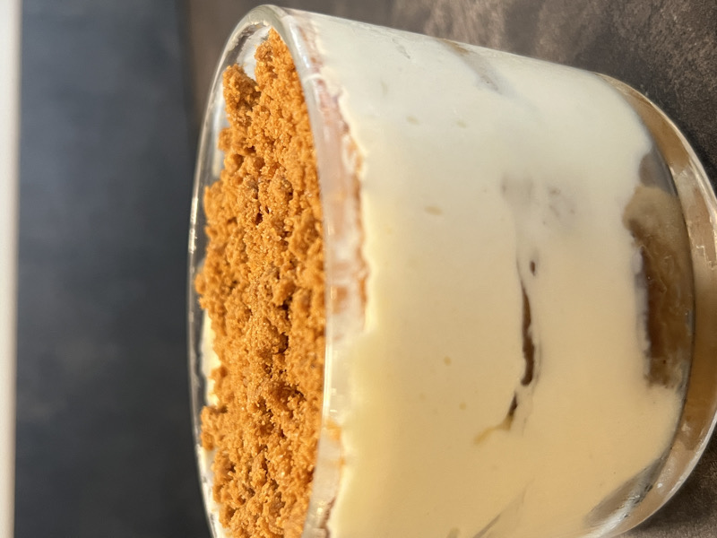 Tiramisu fait maison ( café & spéculos)