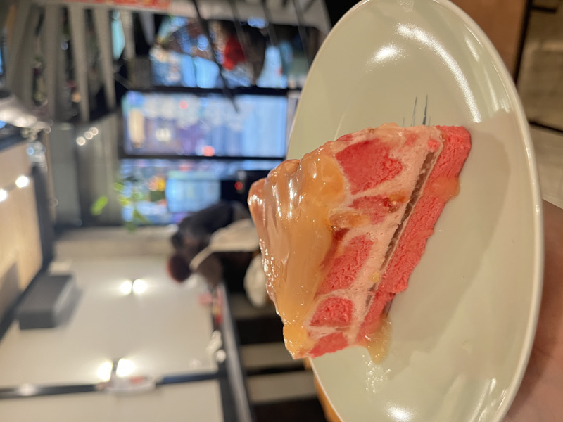 gâteau du moment : Chiffon cake fraises 🍓 & thé jasmin