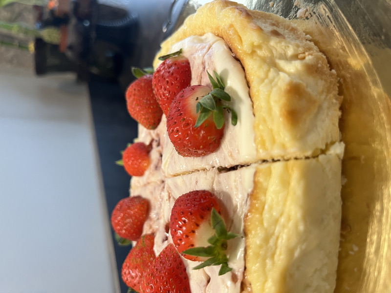 🍓Basque Vanilla & fraises 🍓