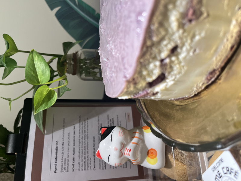 🍰Chiffon Mousse Cake of day💜 香芋椰场 🥥 Taro & coconut 🌴