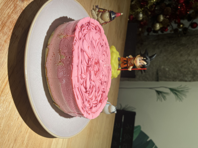 chiffon mousse cake aux fraises 🍓 