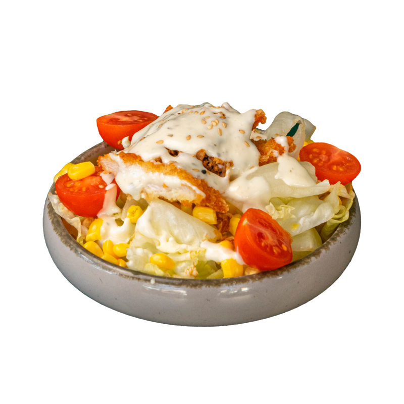 4.Ensalada César Pollo
