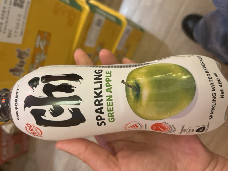 Eau pétillante pomme verte – CHI FOREST