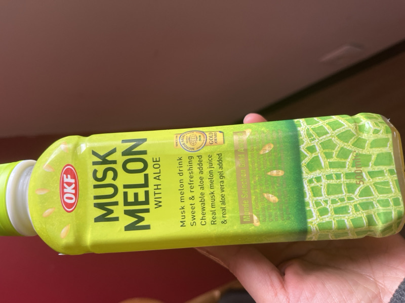 Boisson rafraîchissante au melon & aloe vera