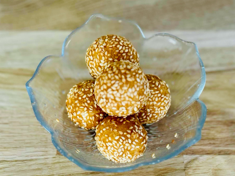 Boules de sésame / 5 pièces
