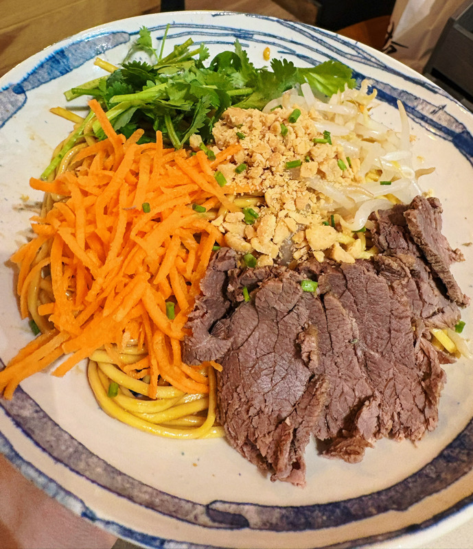 Nouilles froides bœuf 牛肉凉面