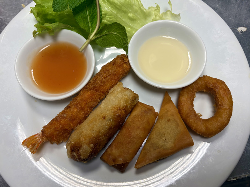 Assiette de friture (5 pièces)