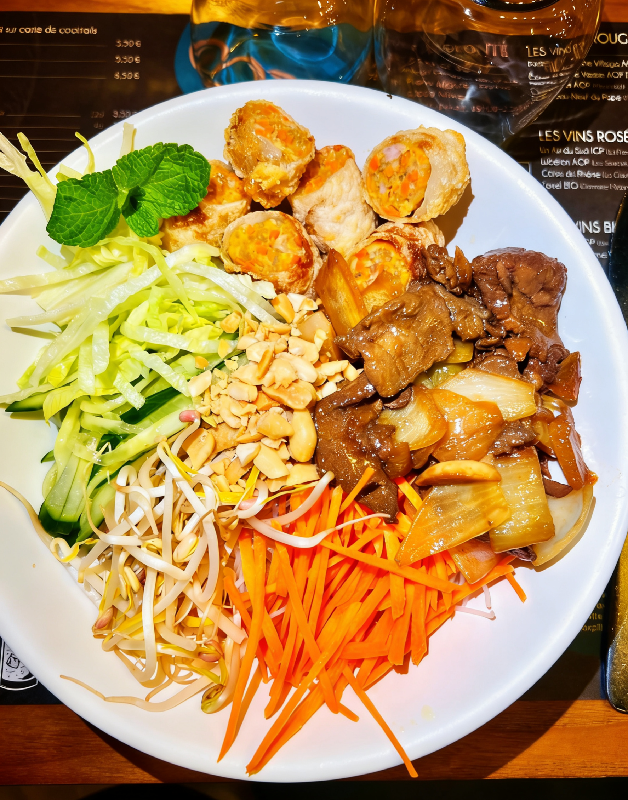 F6 BO-BOUN nem et bœuf 越南米粉