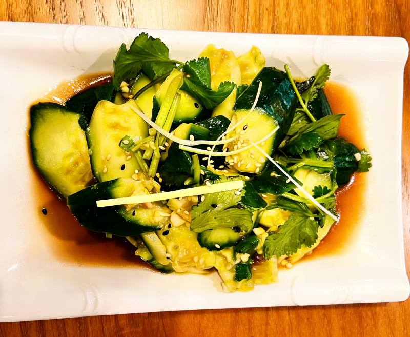 F3 Salade de concombre 凉拌黄瓜