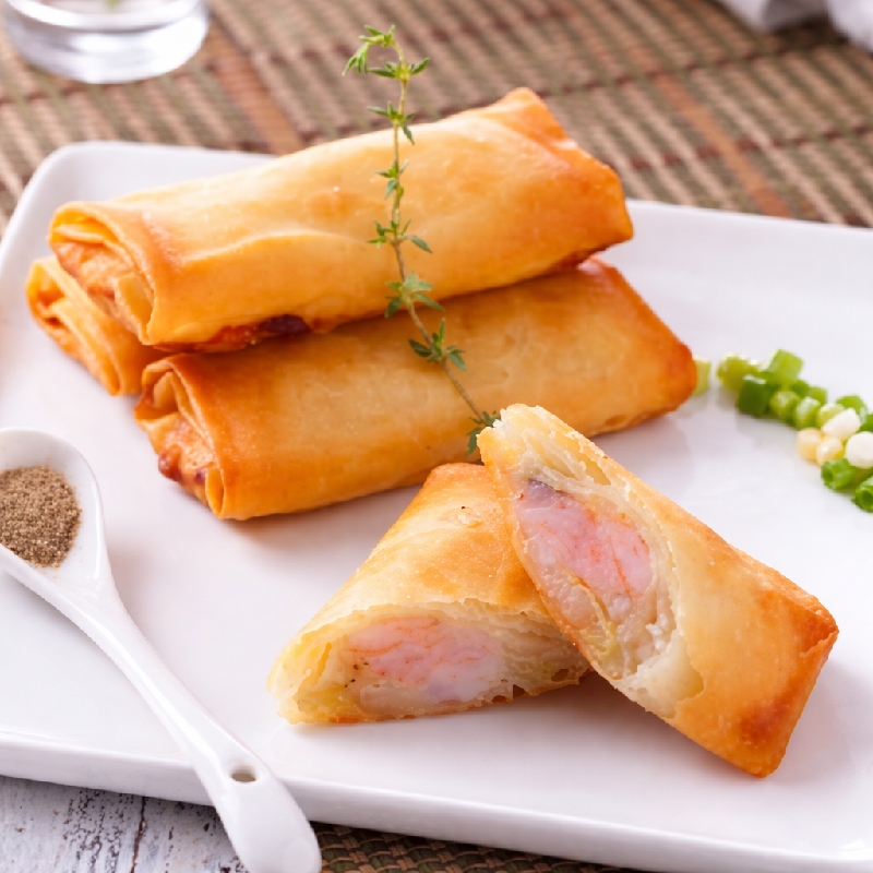 E3 Nem crevette 虾春卷– 4 pièces