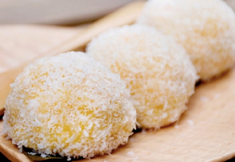 D5 Perle de coco 2 pièces 糯米糍