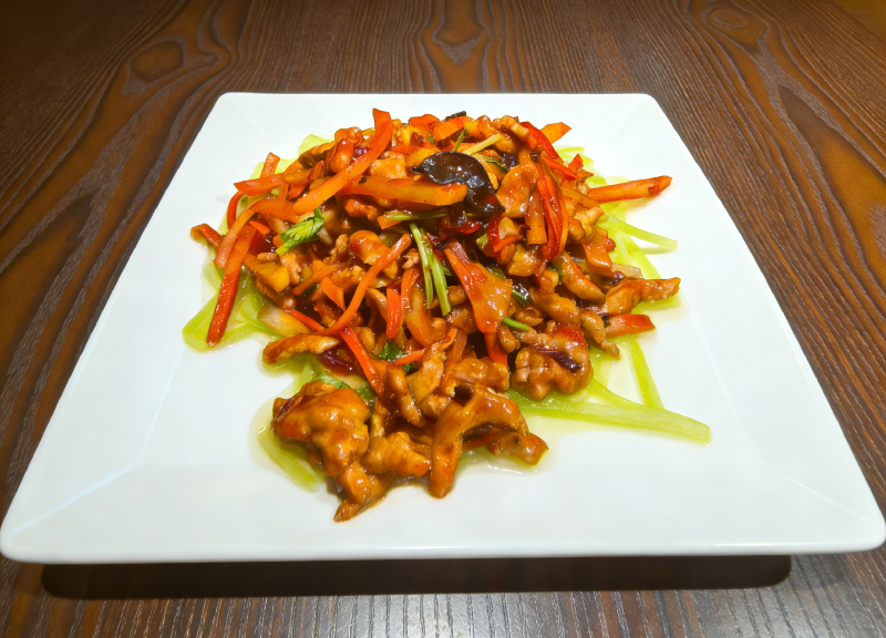 P5 Lamelle de porc à la sauce piquante 🌶️ 鱼香肉丝