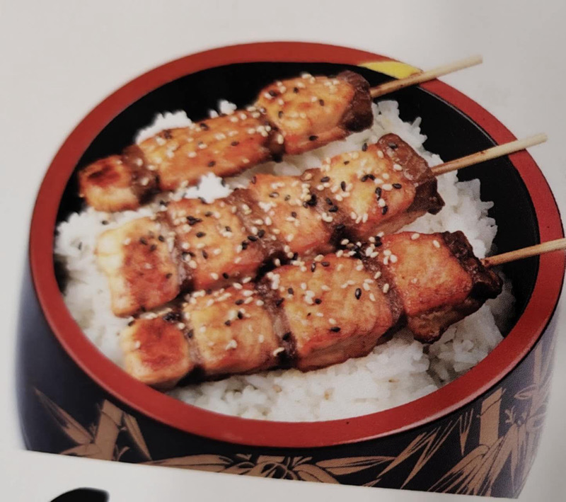 Chirashi brochette saumon C6