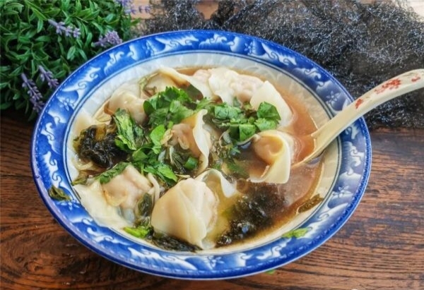 Soupe Ravioli Wonton au porc