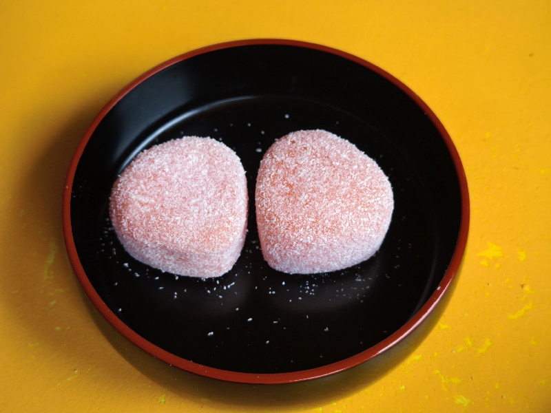 Daifuku à la noix de coco (goût fraise)