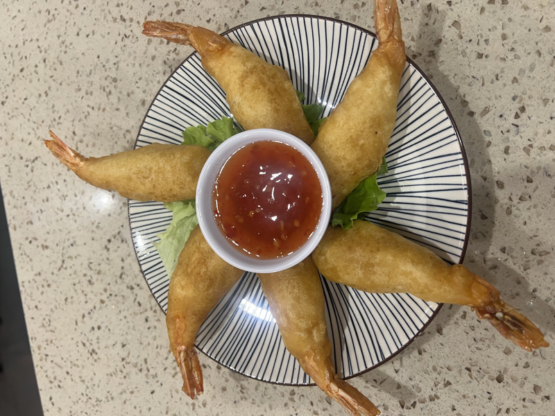 39. Crevettes en beignet