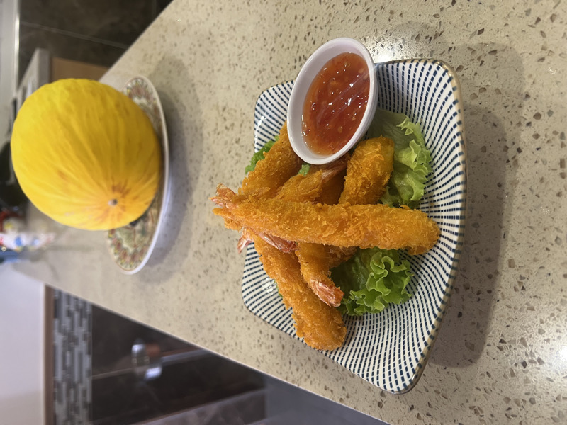 39. Crevettes en beignet