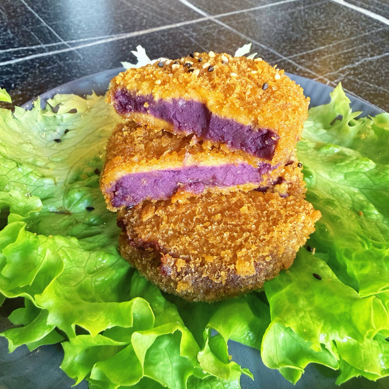 🆕🆕🆕croquette patate douce violette