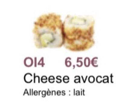 新建菜品OIGNON ROLL 