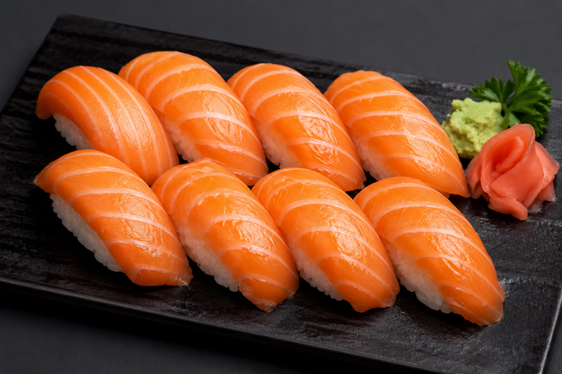 sushi saumon （ 8 piece）