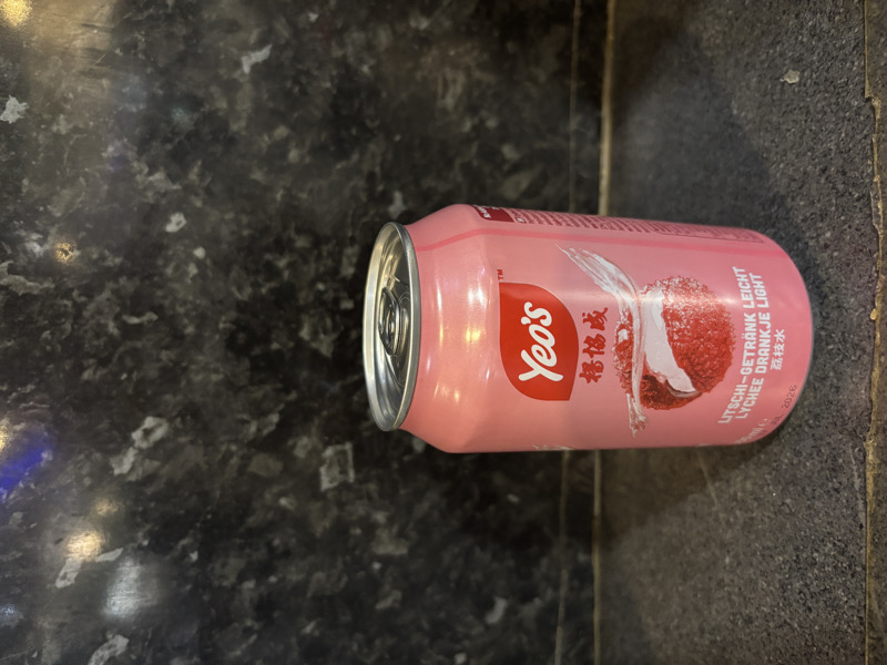 yeo’s( jus de lychees)