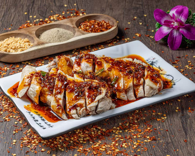 34.Cuisses de poulet à la sauce froide faite maison (sans riz )