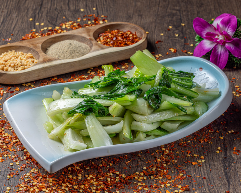 73. Légumes chinois pak cho (sans riz)