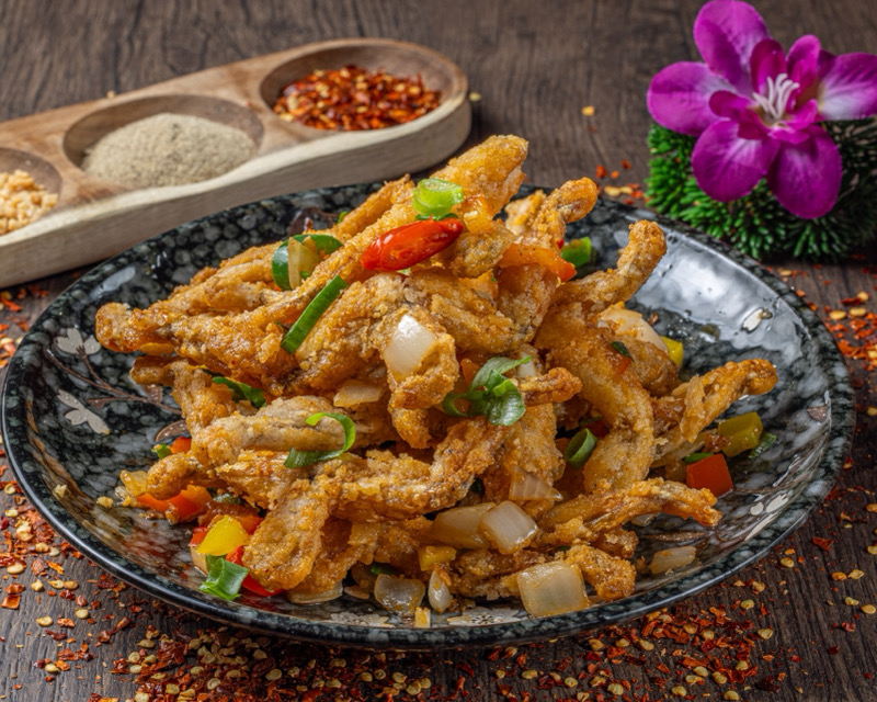 113. Wok de cuisse de grenouille 干锅田鸡