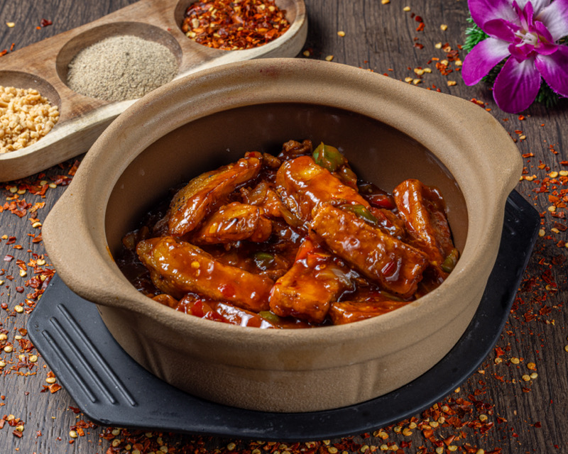 51. Aubergine braisée à la mode du Sichuan (sans riz)