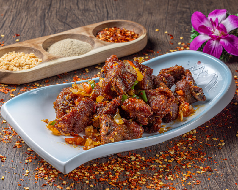 52. Travers de porc sel et poivre (sans riz)