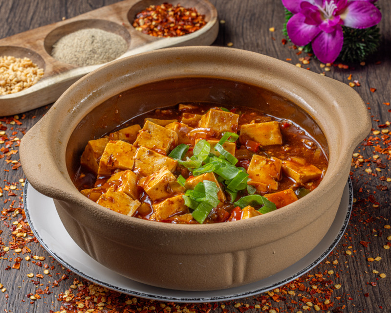 72. Mapo tofu sans viande (sans riz)