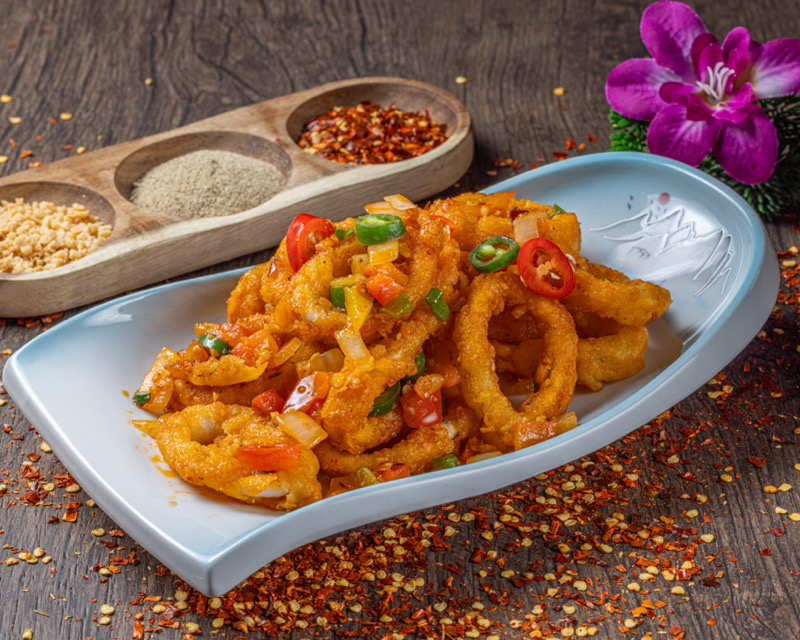 119.Calamars sel poivre. 椒盐鱿鱼