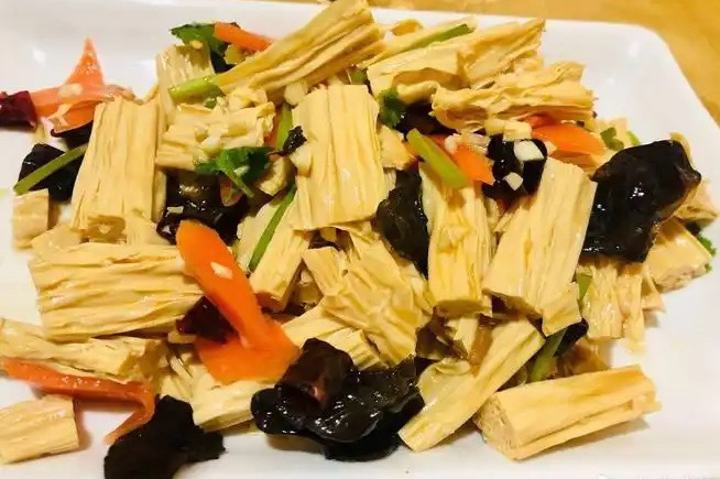 yuba freddo凉拌腐竹