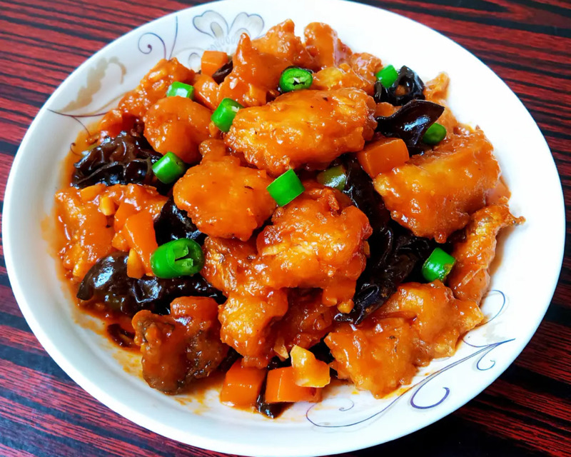 Poisson à l' ananas