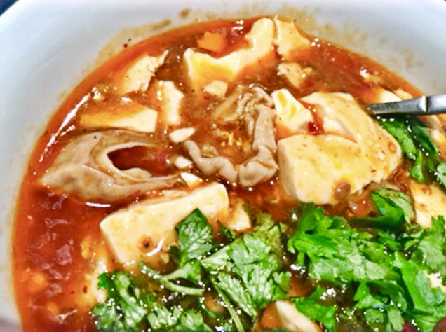 Tofu et tripes de porc 🌶