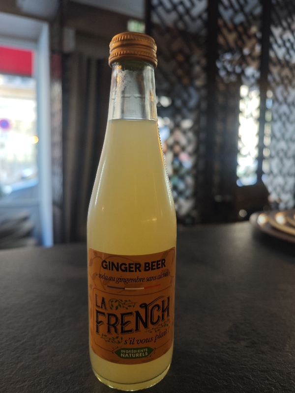 Ginger beer. 0% alcool (LA FRENCH ) 25cl