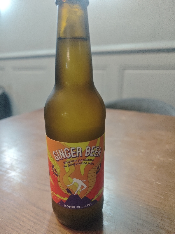 KOMBUCH'AlPES. GINGER BEER. BIO